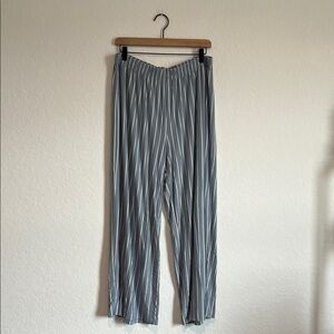 Lake Striped Blue Pajama Pants